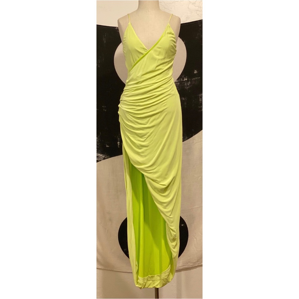 NBD MED “Princess Bride” Pastel Lime Gown